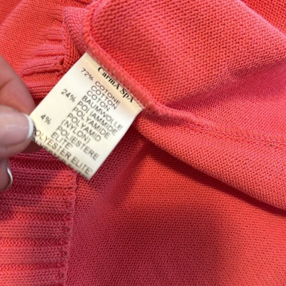 JC de Castelbajac Pink Yellow Bunny Knit Puff Sleeve Dress LooneyTunes - Picture 13 of 13